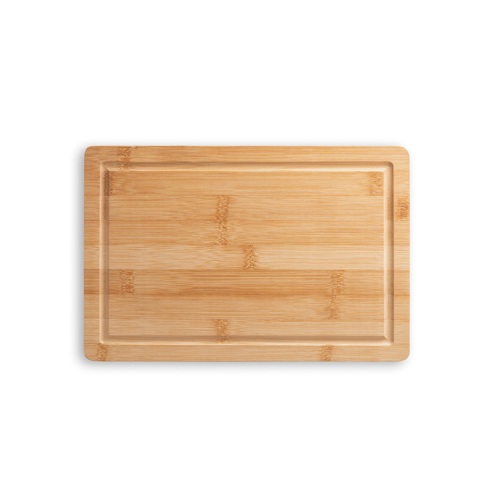 TERIYAKI. Kit churrasco em estojo de PU e 210D com tábua em bambu e 7 utensílios em aço inox e madeira de seringueira - Imagem 2