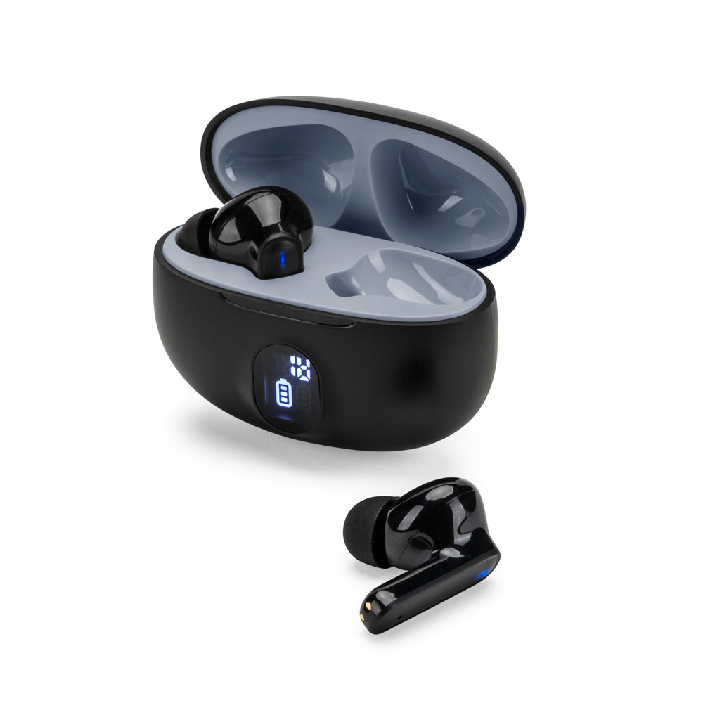 CAETANO. Fones de ouvido wireless em ABS 100% reciclado e autonomia de 4h - Imagem 6