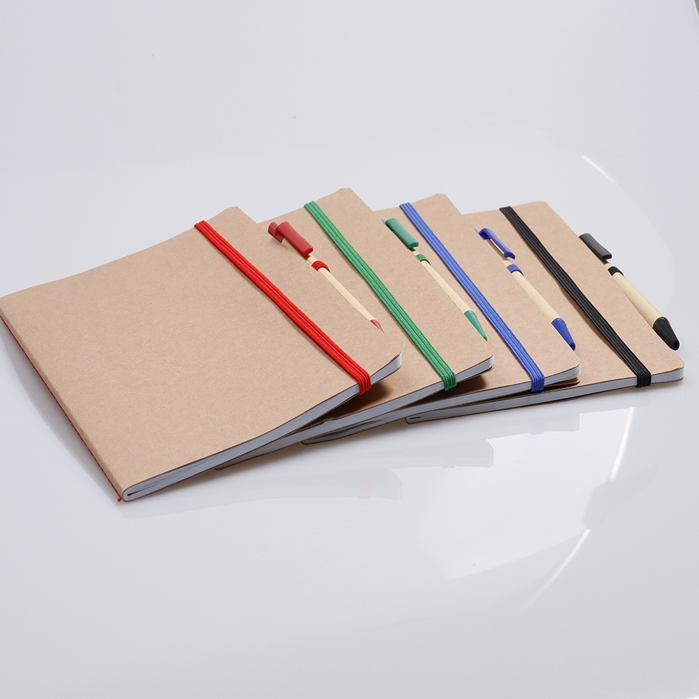 Bloco de Anotações Ecológico com Caneta. - Imagem 3