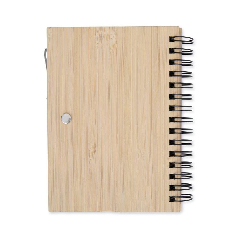 Caderneta em Bambu com Caneta. - Imagem 4