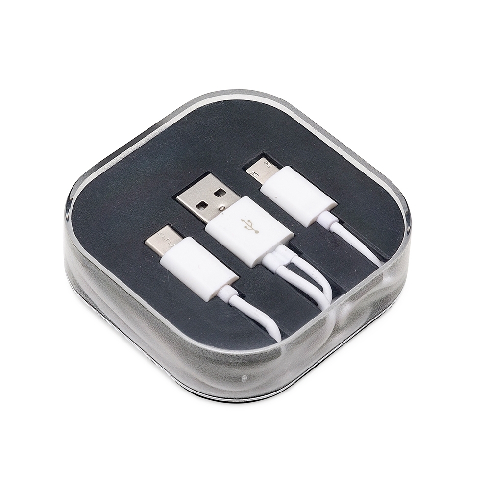 Cabo de Dados 3 em 1 com Estojo - Imagem 2