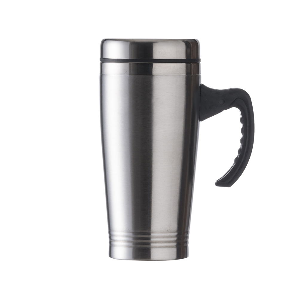Caneca inox 450ml.