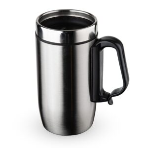 Caneca Inox Parede Dupla 250 ml.