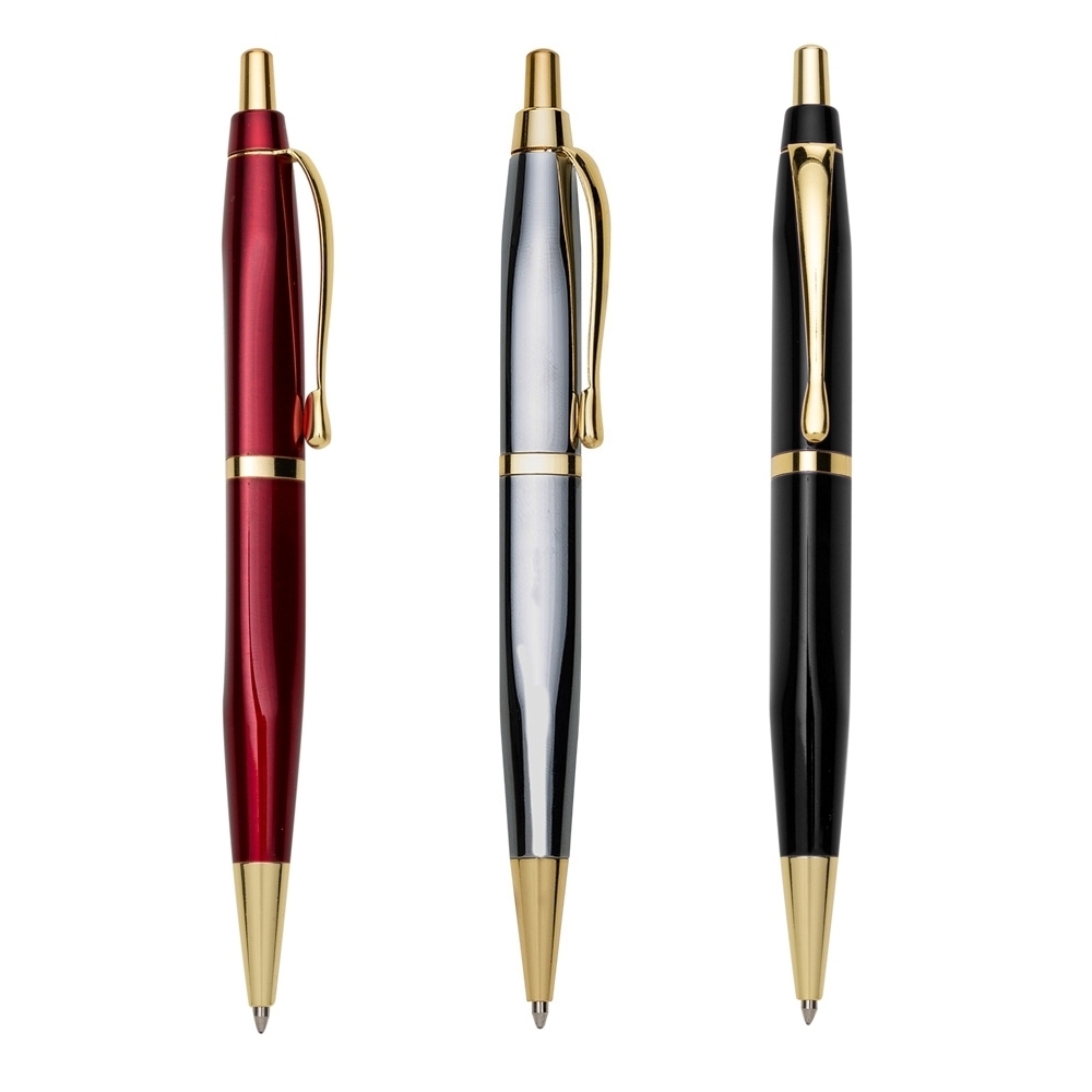 Caneta Metal Triangular. - Imagem 2