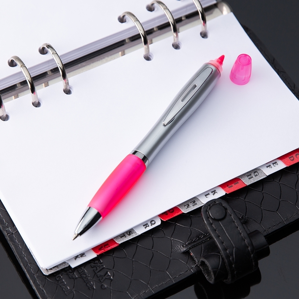 Caneta Plástica Marca Texto - Imagem 7