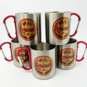 Caneca Mosquetão Alumínio Sublimada