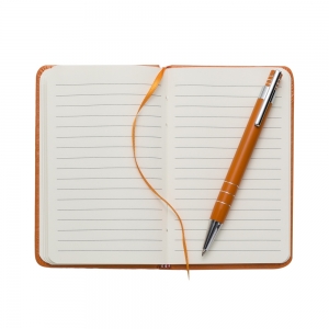 Conjunto Caneta e Caderneta tipo Moleskine - Imagem 4