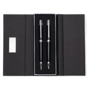 Conjunto Caneta e Lapiseira Metal.