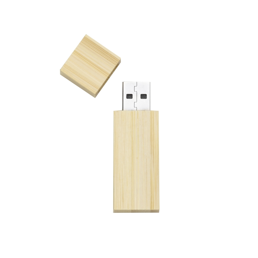 Conjunto Estojo e Pen Drive Bambu 8GB 16GB 32GB - Imagem 4