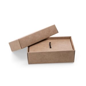 Embalagem Kraft para Pen Drive.