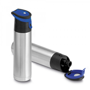 Garrafa termica de aço inox 1 litro com alça - Imagem 3