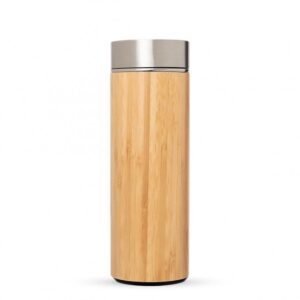 Garrafa Bambu e Inox 400 ml