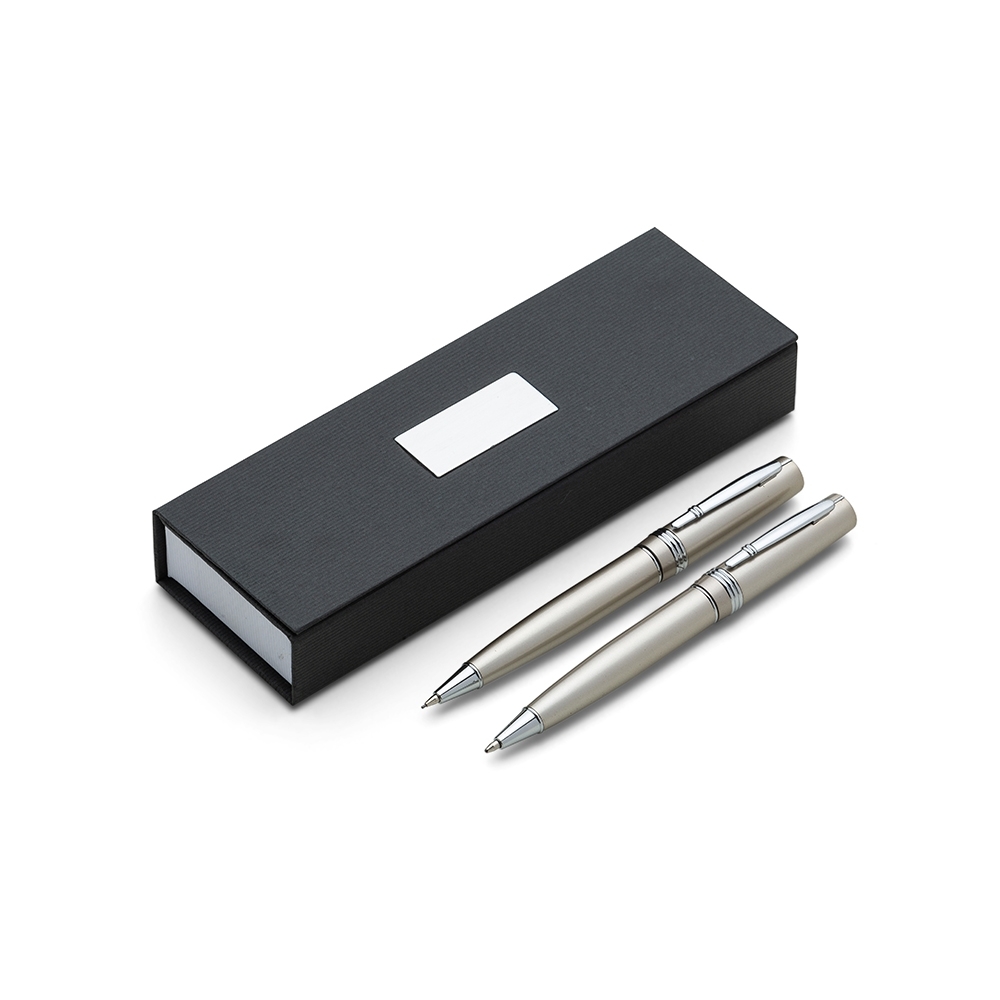 Conjunto Caneta e Lapiseira Metal - Imagem 4