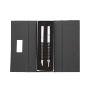 Conjunto Caneta e Lapiseira Metal.