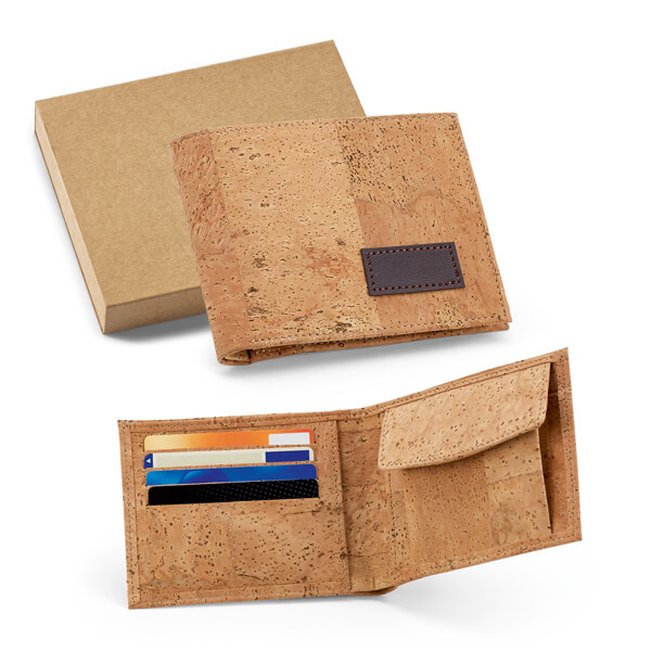 Carteira em cortiça