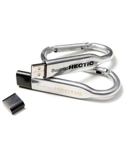 Pen drive personalizado mosquetão