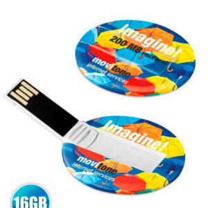 Pen drive cartão personalizado