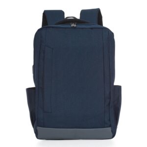 Mochila de Nylon USB com Compartimento Notebook 15,6.