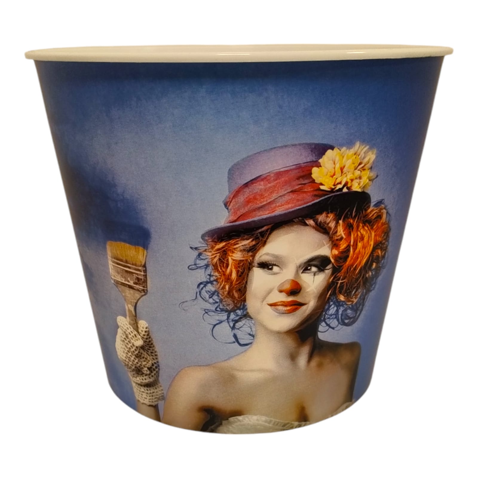 Balde Plástico Para Pipoca