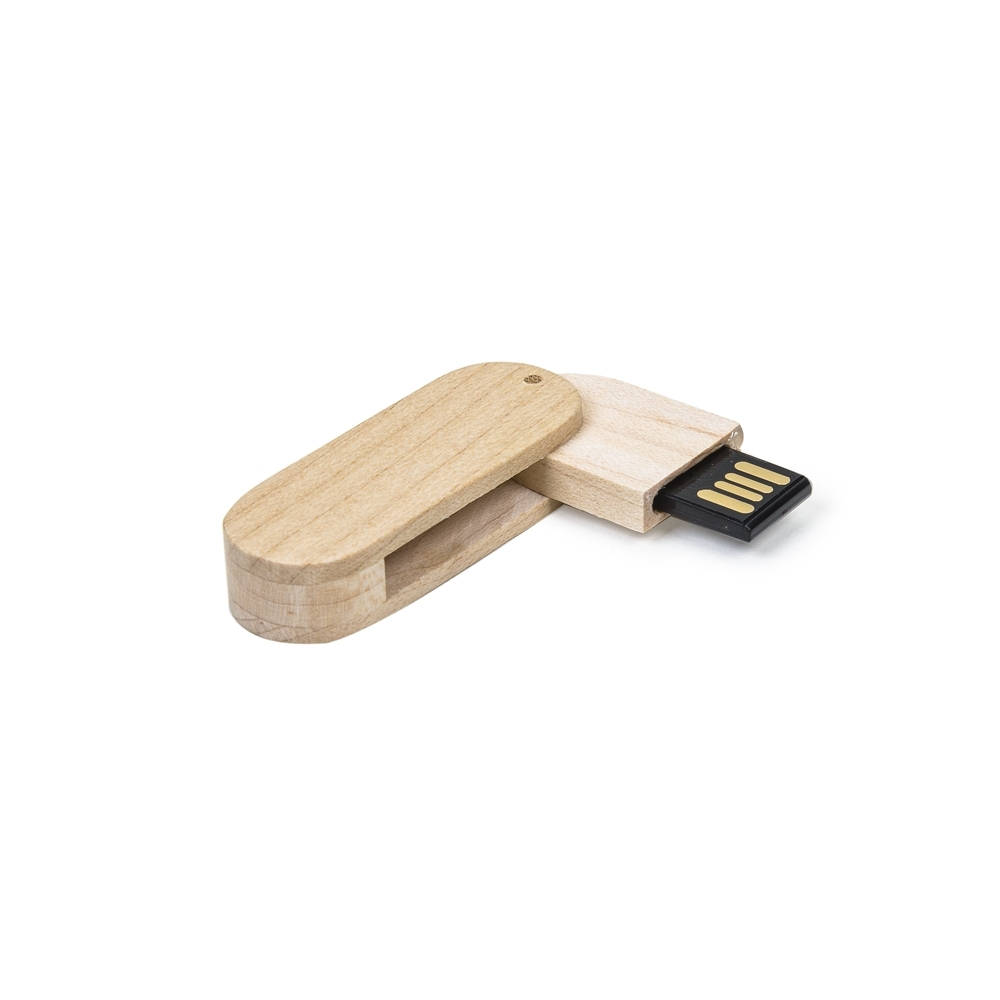 Pen Drive 4GB Bambu Giratório - Imagem 3