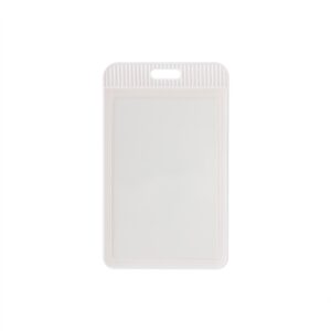 Porta Crachá Plástico.