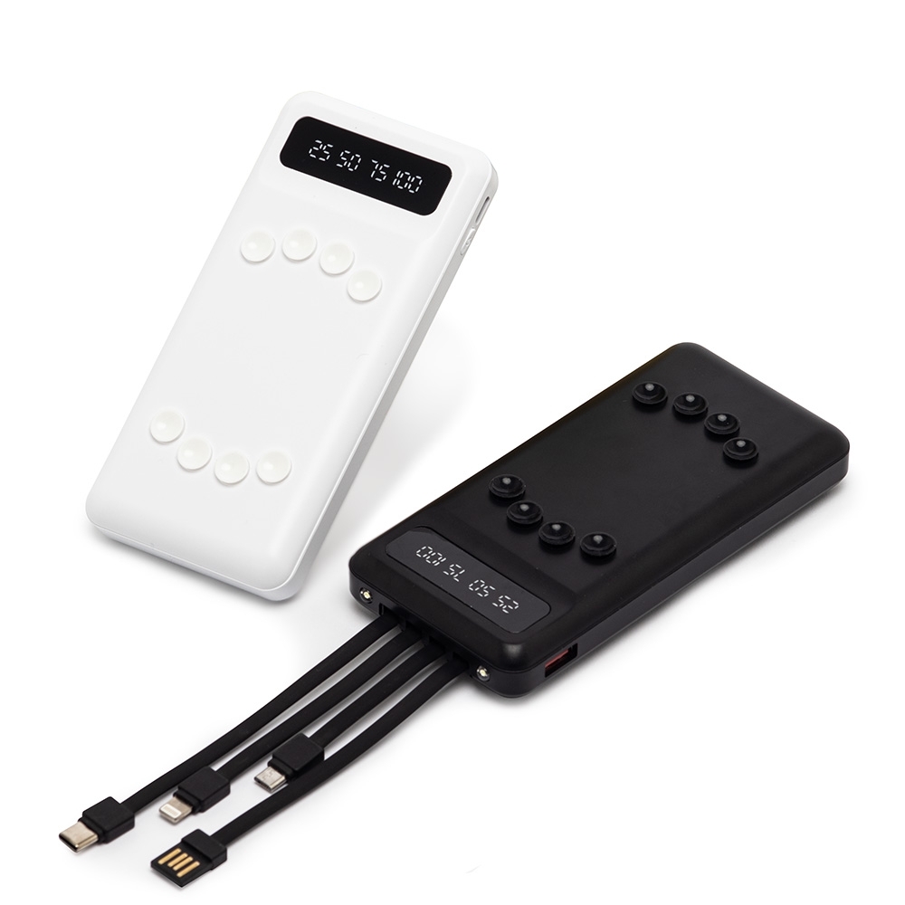 Power Bank 10.000mAh com Lanterna e Multissaídas. - Imagem 2