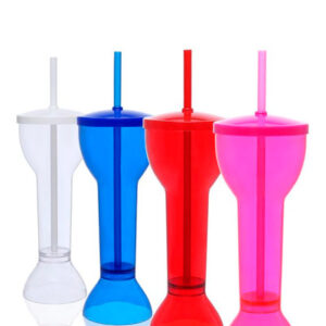 Copo com Canudo 550ml