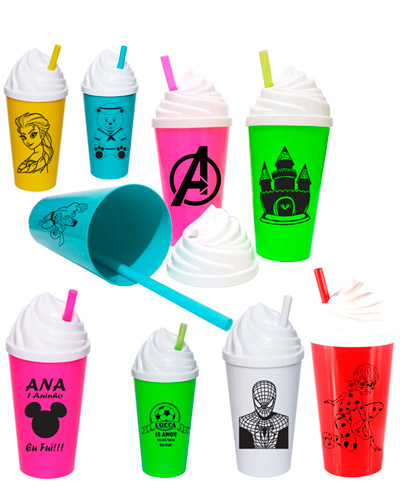 Copo Milk Shake Personalizado