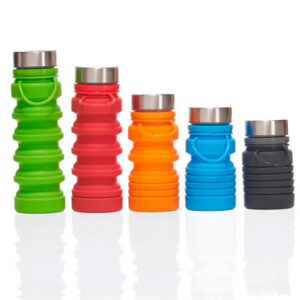 Garrafa de Silicone Dobrável