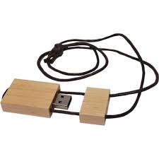 Pen Drive Personalizado Bambu