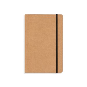 Caderneta em kraft 21 x 13 sem Pauta.
