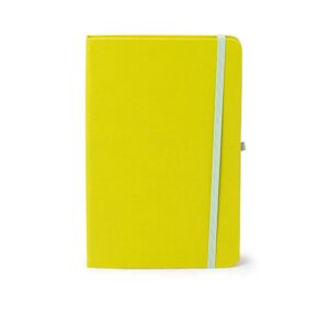 Caderneta Couro Sintético 21 x 14 com Pauta.