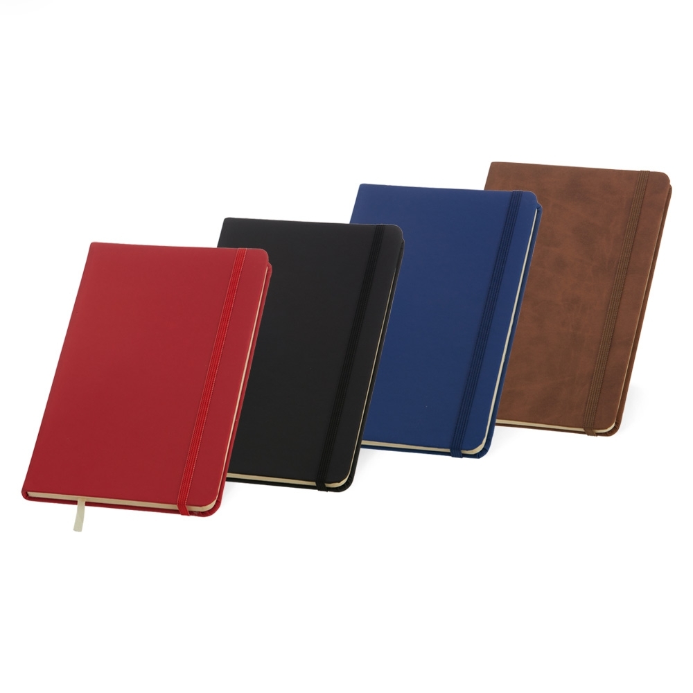 Caderneta Couro Sintético 21 x 14 sem Pauta. - Imagem 2