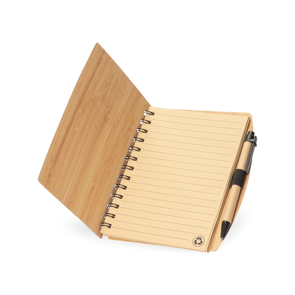 Caderneta Ecológica 17 x 14 com Caneta. - Imagem 2