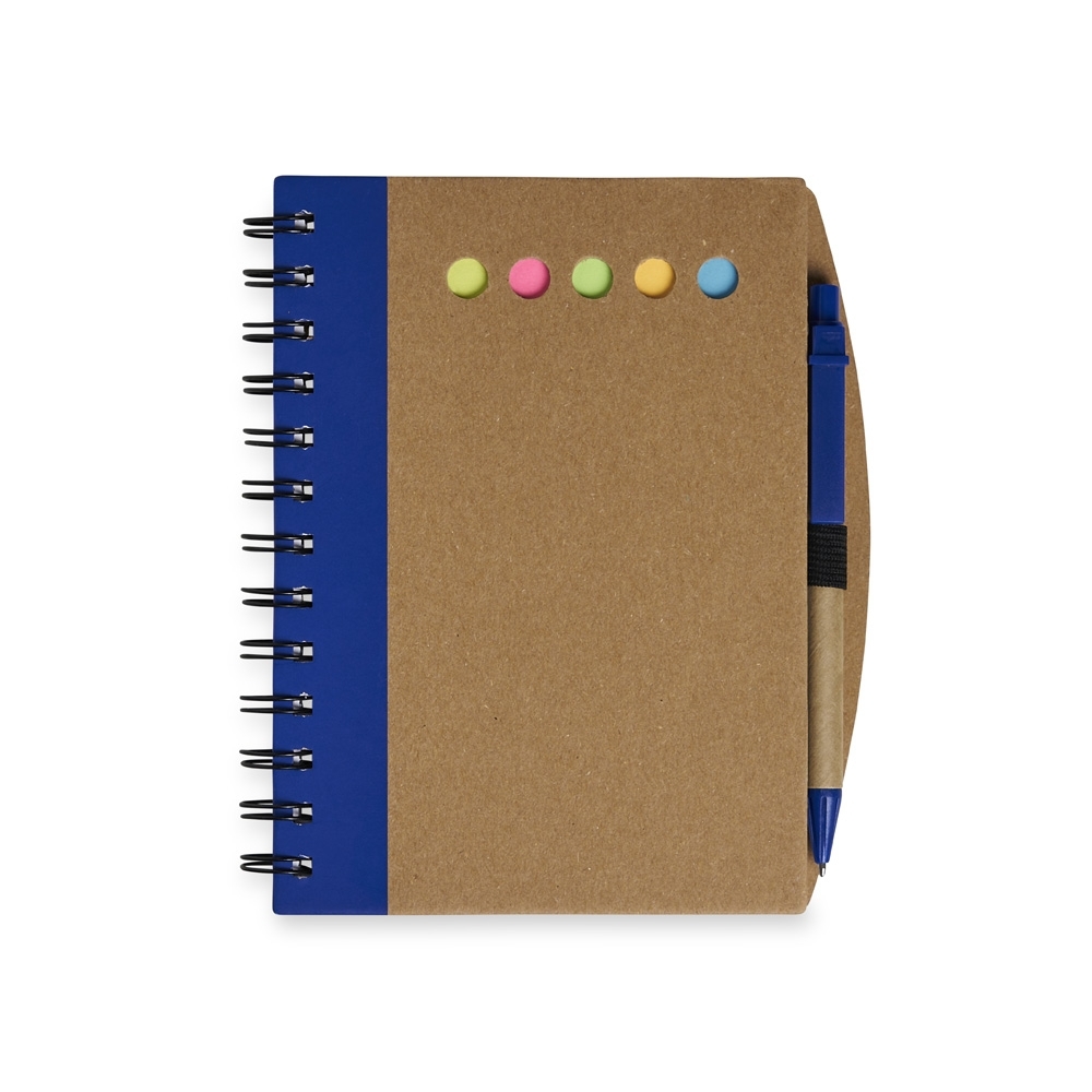 Caderno com Autoadesivos e Caneta. - Imagem 4