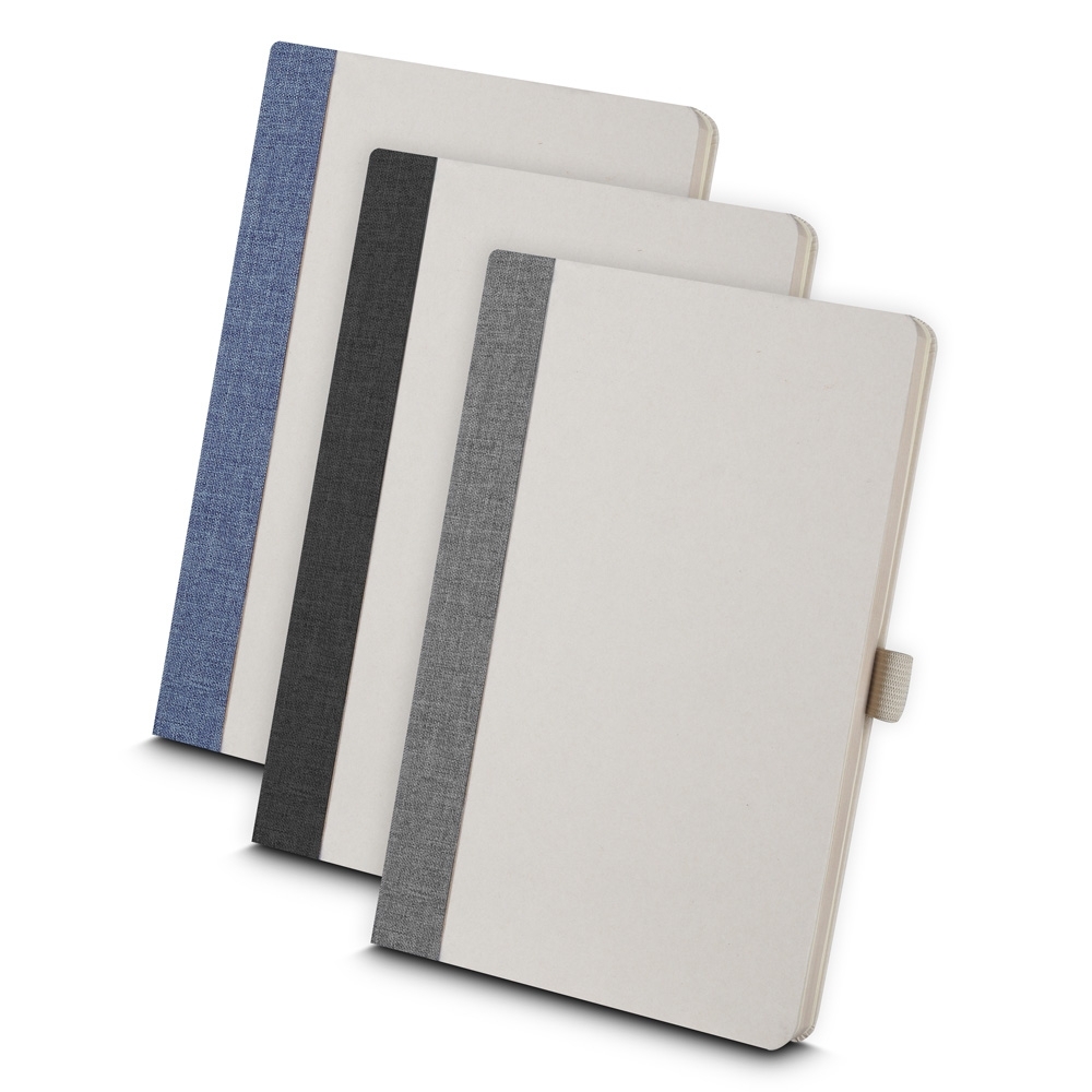 Caderneta Fibra de Cana e rPET 21 x 14 com Pauta. - Imagem 2