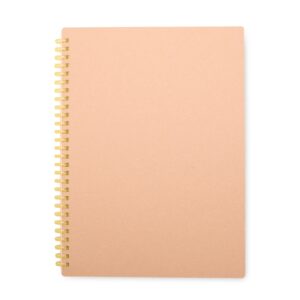 Caderno Kraft B5 com Pauta.