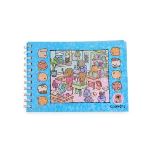 Caderno Para Colorir Desenho Animado.