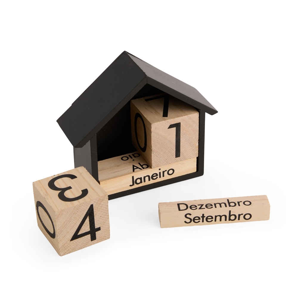 Calendário Permanente Madeira. - Imagem 2