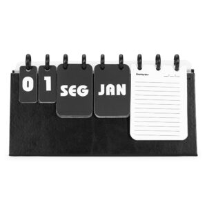 Calendário Permanente de Mesa Disco.