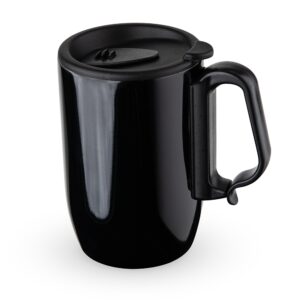 Caneca Inox Parede Dupla 350ml.