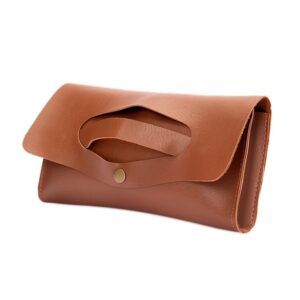 Carteira de Mão Couro Sintético.