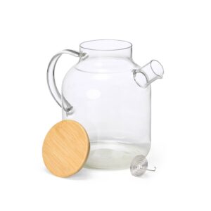 Chaleira Vidro Borossilicato 1,8 Litros.
