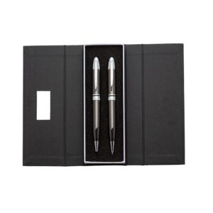 Conjunto Caneta e Lapiseira Metal.