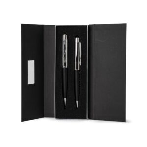 Conjunto Caneta e Lapiseira Metal.
