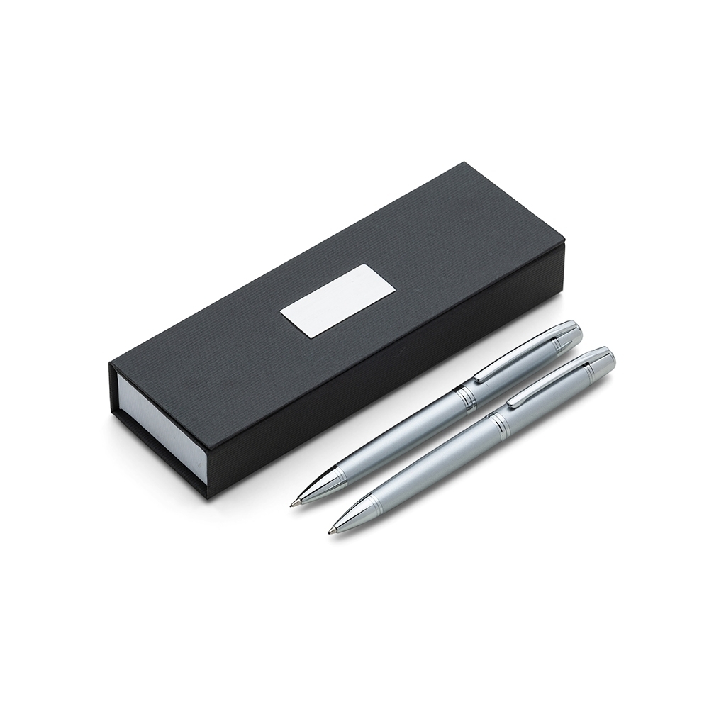 Conjunto Caneta e Lapiseira Metal. - Imagem 5