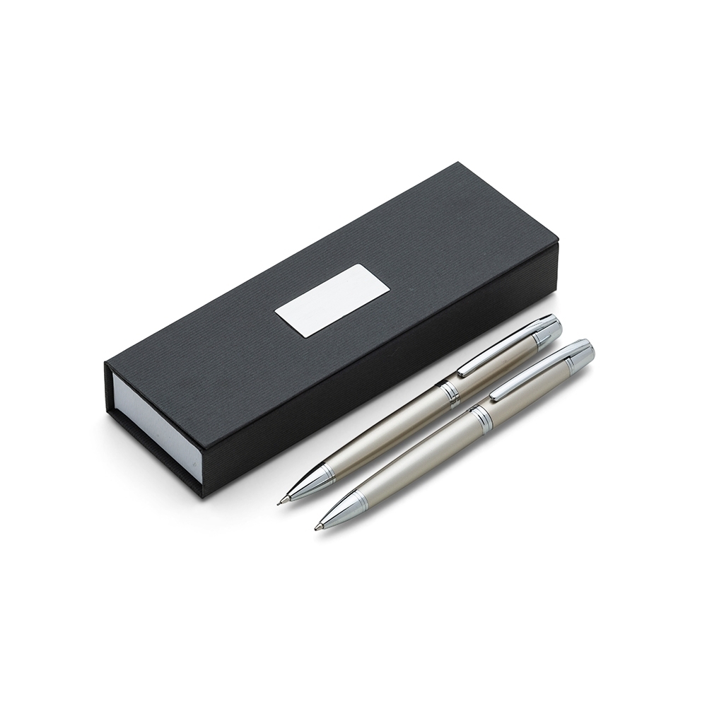 Conjunto Caneta e Lapiseira Metal. - Imagem 6