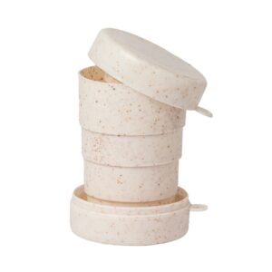Copo Retrátil Fibra de Arroz 200ml.
