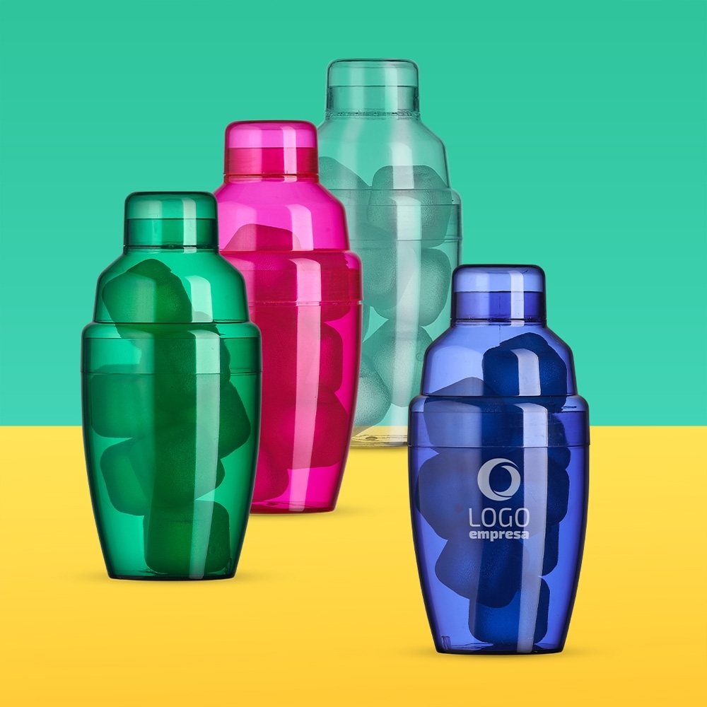 Coqueteleira Plástica com Gelo Ecológico. - Imagem 3