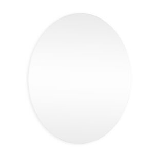 Espelho Adesivo Acrílico Oval 40 x 30.
